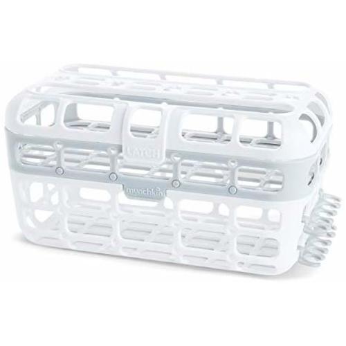 Munchkin High Capacity Dishwasher Basket, 1 Pack, Grey
