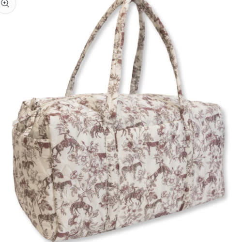 Western Daydream Rose Luxury Oversized Duffle Bag – Cowkid Clothing Company