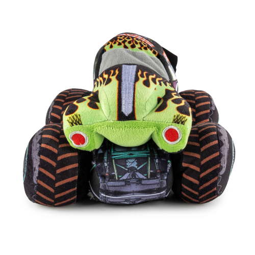 Monster Jam Grave Digger Pillow Buddy, Polyester Velour, Green, Feld Entertainment