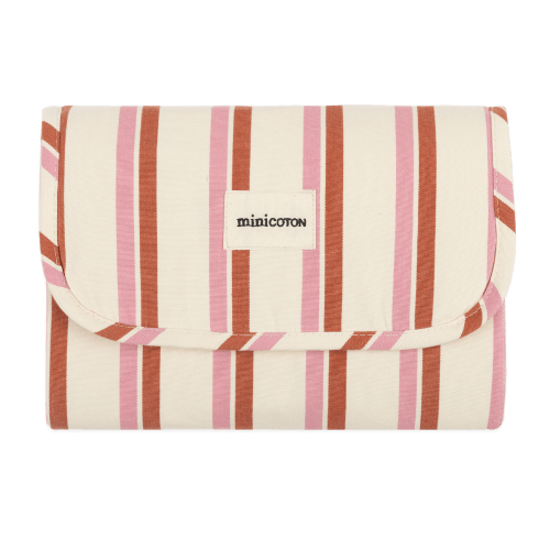 Cambiador Folded Cherry + Pink