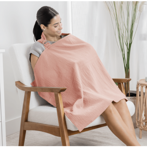 Muslin Nursing Cover, 100% Cotton - 1 Pack