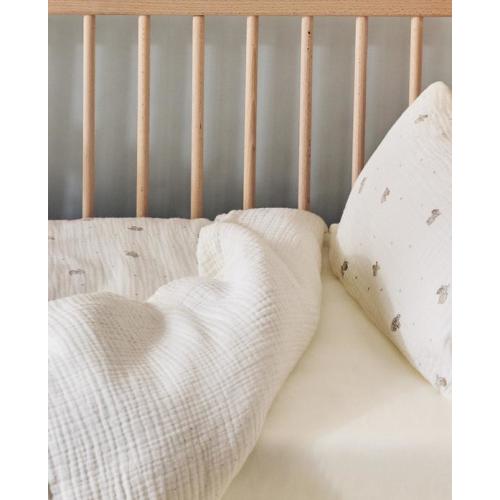 FUNDA NÓRDICA INFANTIL GASA ELEFANTE - Ver todo - NIÑOS Y BEBÉS - BEBÉS | Zara Home Colombia