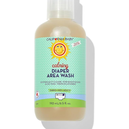 California Baby Diaper Spray | Cleans Better Than Baby Wipes | Gentle Alternative to Wet Wipes | Soothing Aloe | Diaper Bag Essentials | 6.5 oz.