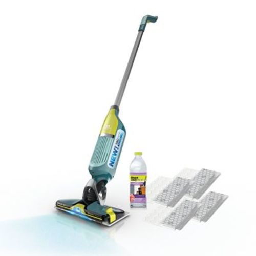 Shark VacMop Pet with Dirt-Reveal Technology Cordless Hard Floor Vacuum Mop VM401 12" Cleaning Path Green