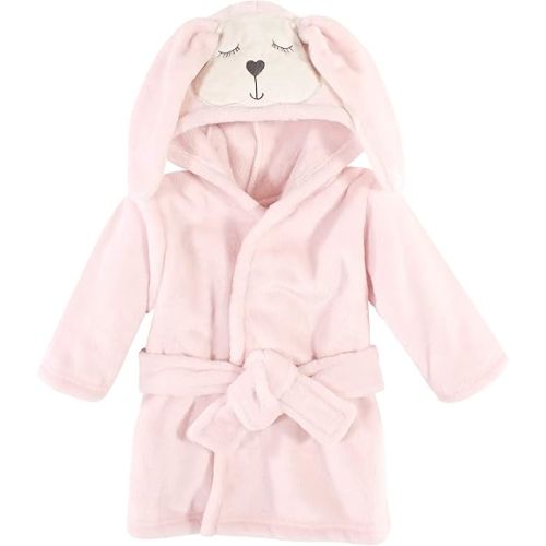 Hudson Baby Unisex Baby Plush Animal Face Bathrobe