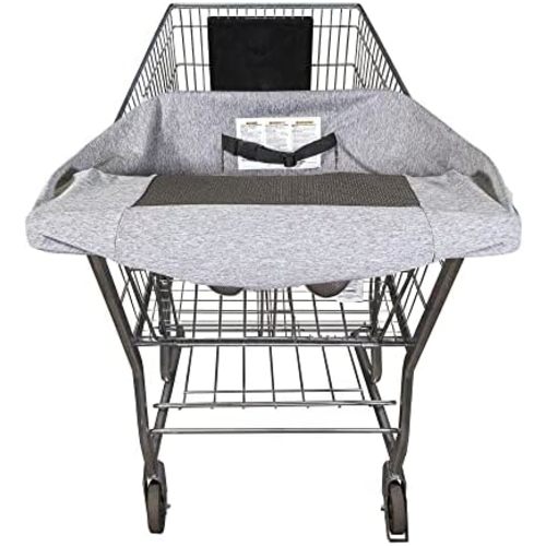 Boppy Compact Shopping Cart Cover, Antibacterial Baby Seat Cover, Travel