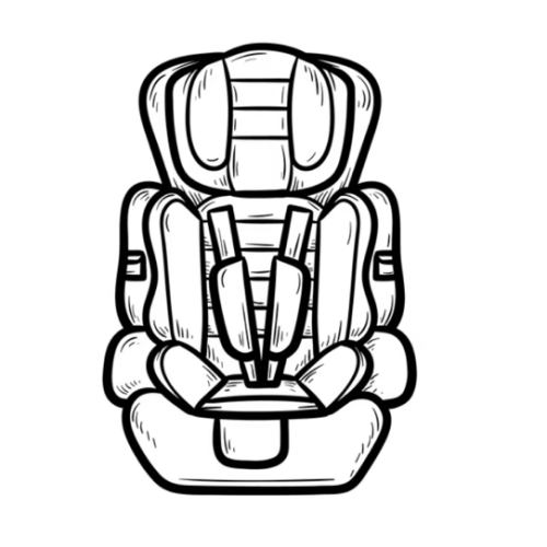Aila’s New Car Seat