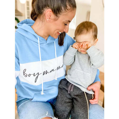 Boy Mama Girl Mama Nursing Hoodie