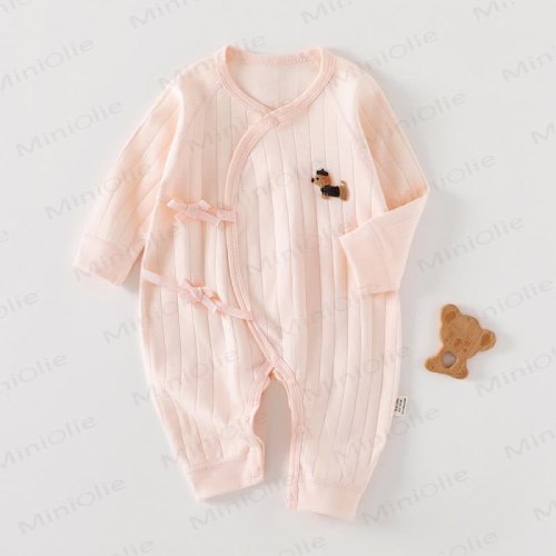 Baby Dog Patch Kimono Romper