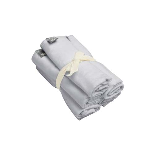Bamboo Baby Washcloth 5-Pack in Storm Grey | Kyte Baby