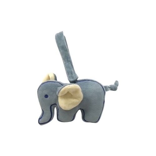 Organic Cotton Elephant Stroller Toy