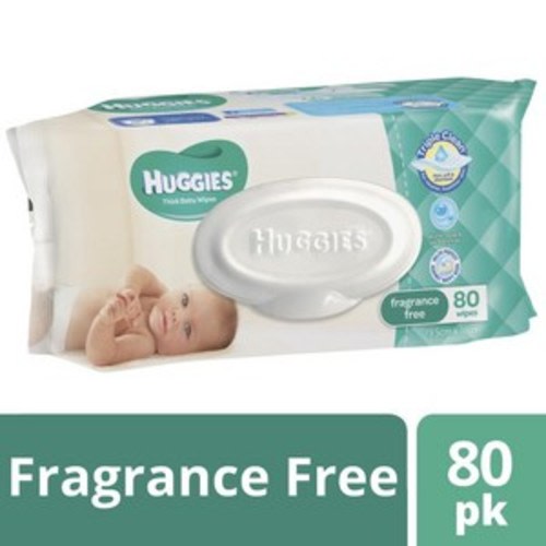 Huggies Gentle Cleanse Baby Wipes Fragrance Free | 80 Pack