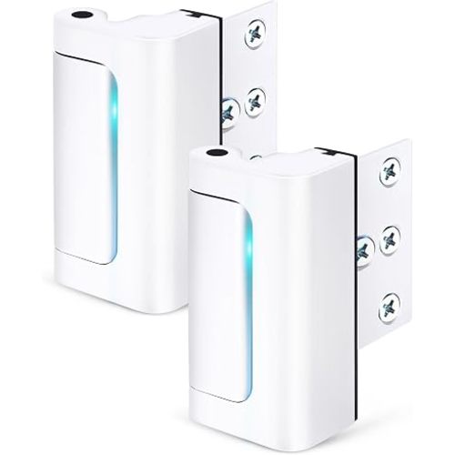 2 Pack Door Reinforcement Lock Home Security Door Lock Upgraded Door Locks for Front Door Kids Safety
