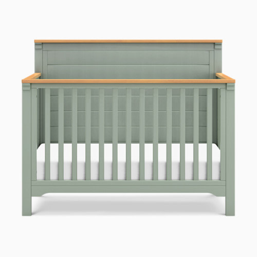 Shea 4-in-1 Convertible Crib - Light Sage/Honey