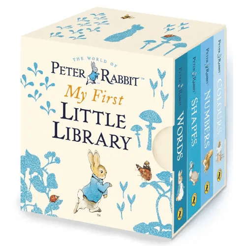 Peter Rabbit My First Little Library Board Books Box Set (Words, Shapes, Numbers & Colours)