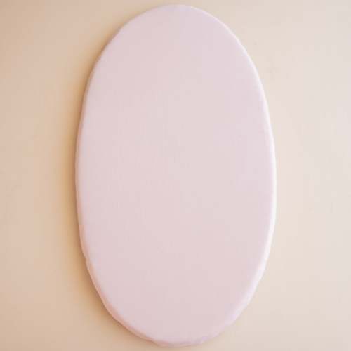 Oval Bassinet Sheet in Blush | Bamboo Sheet | Kyte Baby