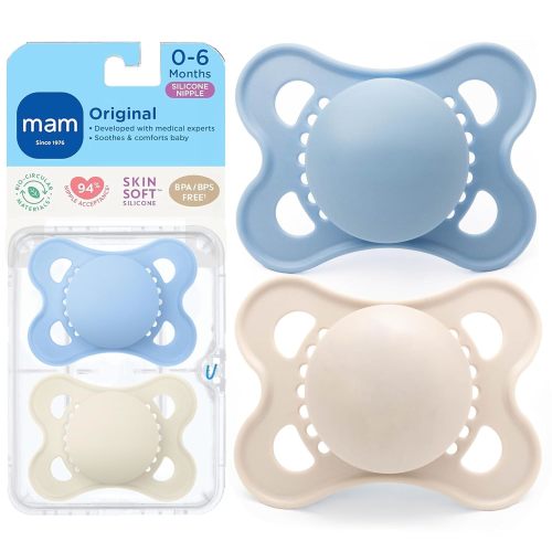 MAM Original Matte Baby Pacifiers 0-6 Months