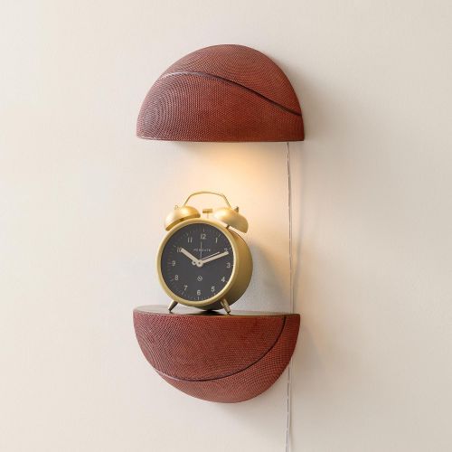 Basketball Shaped Light-Up Wall Display
