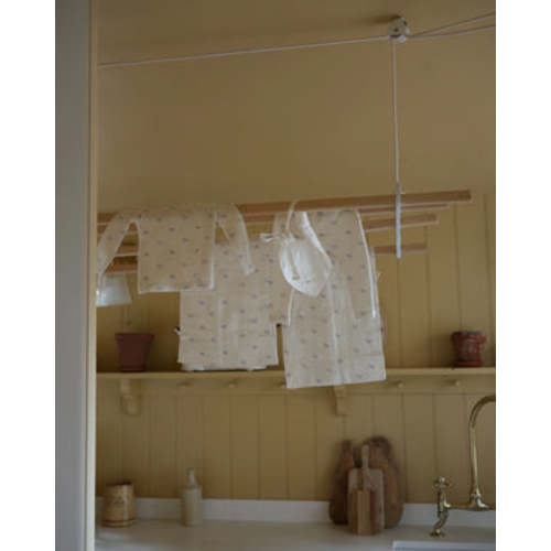 ferne baby Embroidered Swaddle - Rocking Horse – blue daisy