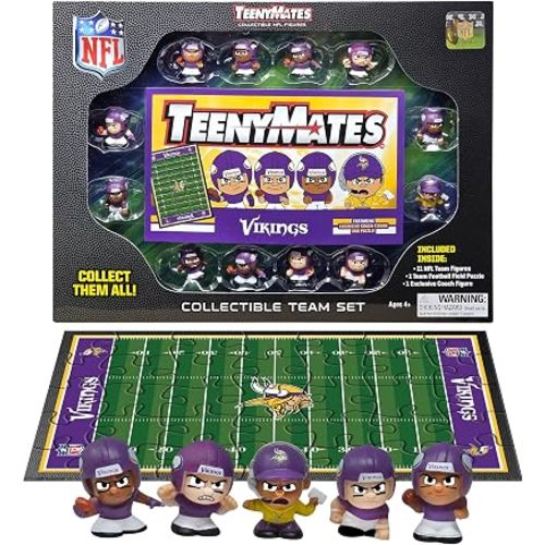 Party Animal TeenyMates NFL Football Action Figures Gift Set