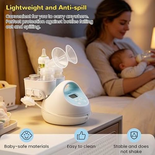 Breast Pump Bottle & Hose Holder for Spectra