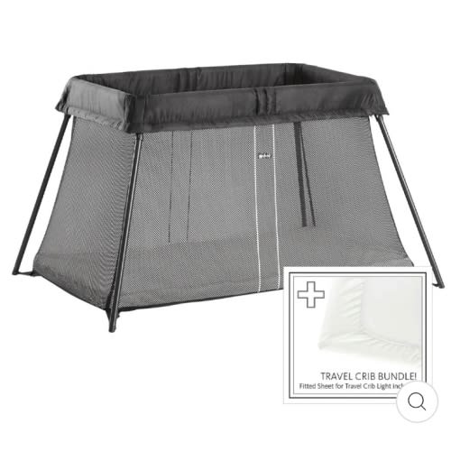 Travel Crib Light + Fitted Sheet Bundle