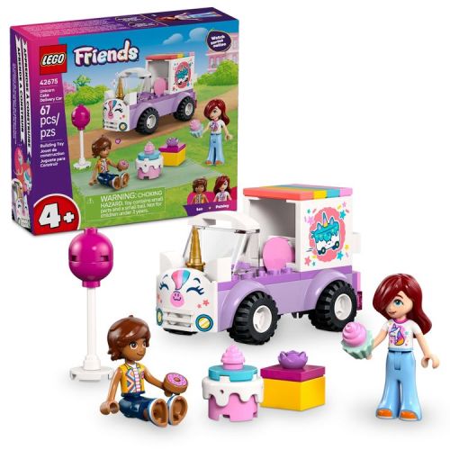 LEGO Friends Unicorn Cake Delivery Car Toy 42675