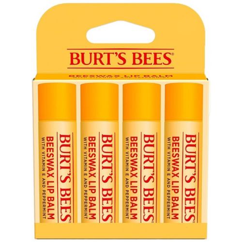 Burt's Bees Natural Origin Beeswax Lip Balm - 0.6oz/4ct