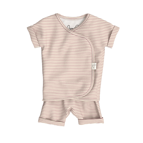 Romper - Mint Twist – Bonsie Skin to Skin Babywear