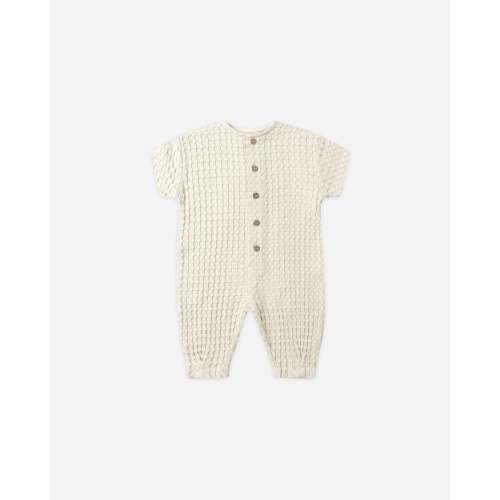 Hayes Jumpsuit || Natural – Quincy Mae