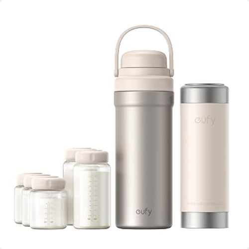 eufy Portable Milk Cooler E10, 20 oz, Stainless Steel, BPA-Free