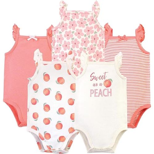 Touched by Nature Unisex Baby Organic Cotton Bodysuits