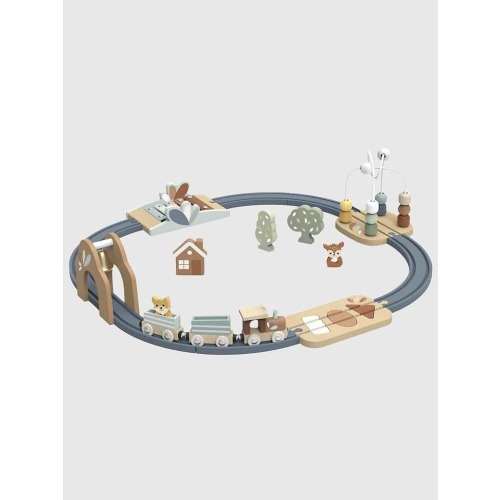 Multi-Activity Railway Set Toddler Toy