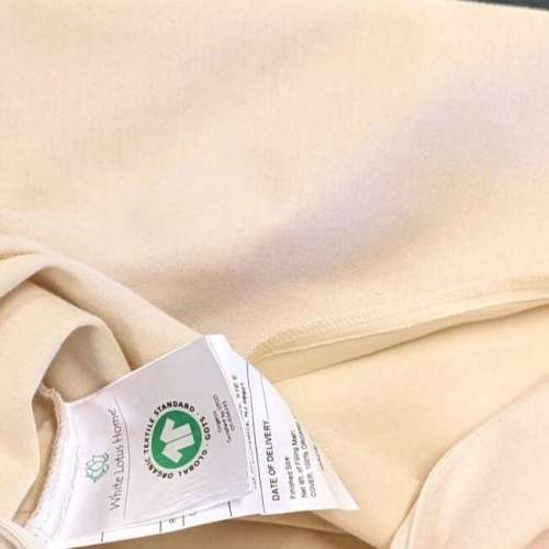 Child's Organic Cotton Waterproof Fitted Mattress Cover