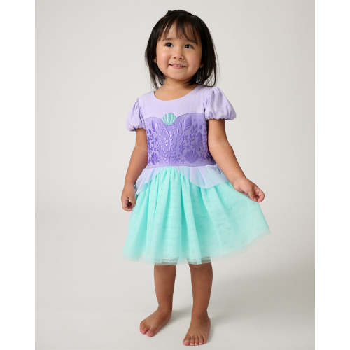 Disney Princess Ariel Dress with Bodysuit | Little Sleepies