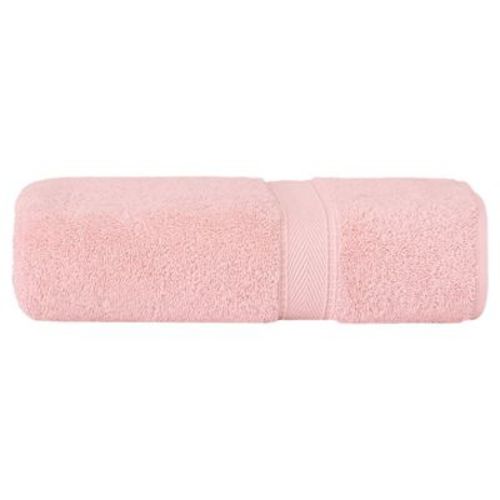Linum Home Textiles 100% Turkish Cotton Sinemis Terry Bath Towel,Pink,Bath Towel
