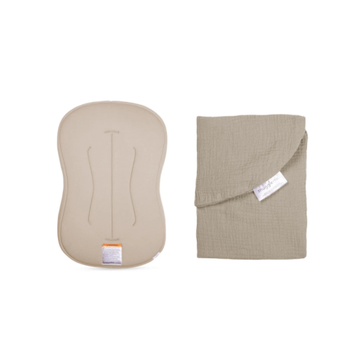 Lounger Curve + Muslin Cover Set | Birch