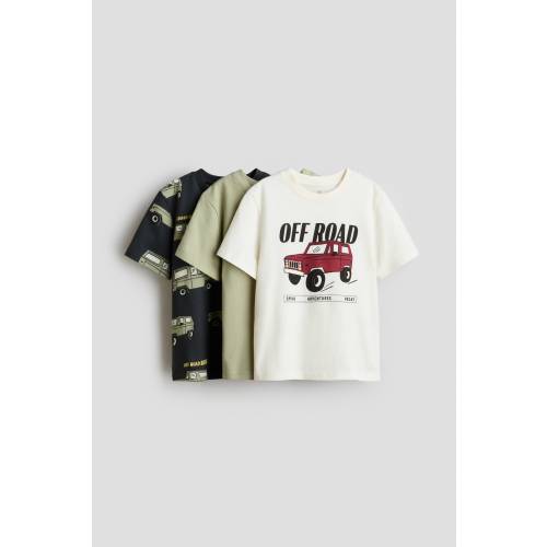 3-PACK PRINTED T-SHIRTS