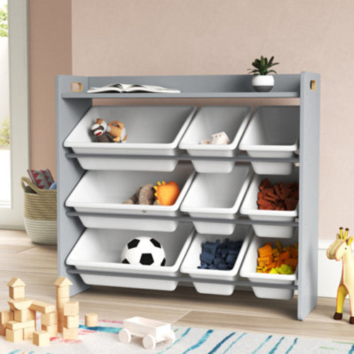 Rebrilliant Marvyl Toy Organizer with Bins & Reviews | Wayfair