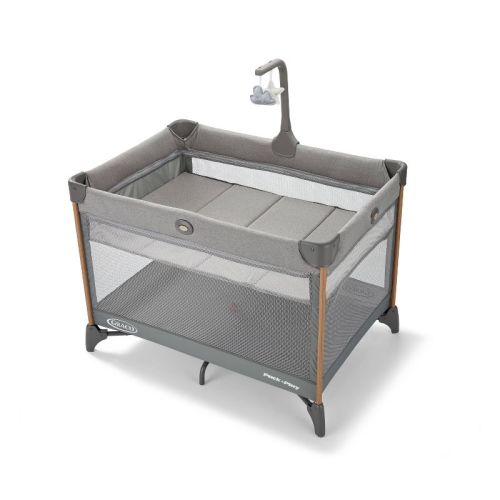 Graco On-the-Go ZIP DLX Playard - Gray