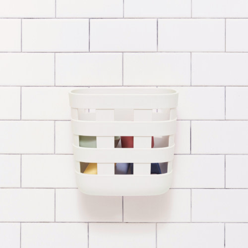 Lalo Bath Toy Bin - Coconut