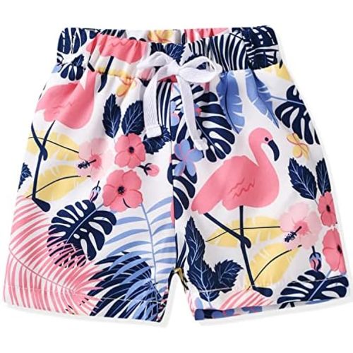 Aalizzwell Swim Trunks for Toddler Infant Baby Boys with Lining