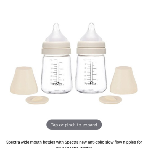 Spectra Bottle Nipples Slow Flow | spectra bottle nipples