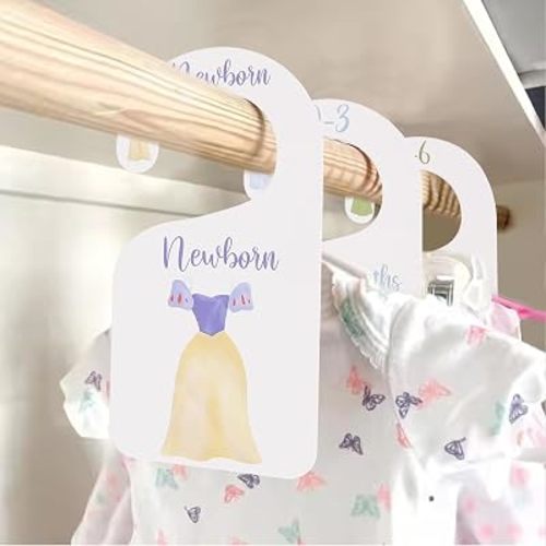 Princess Nursery Closet Dividers,Princess Baby Shower,Girl Closet Organizer