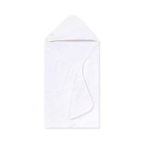 Burt's Bees Baby - Hooded Towel 100% Organic Cotton (Cloud White) - 1-Pack