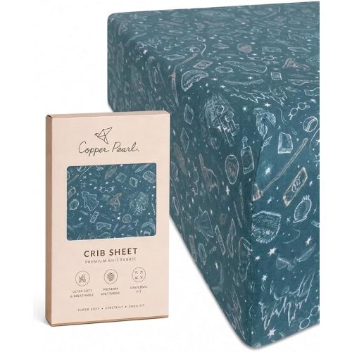 Copper Pearl Premium Knit Crib Sheets