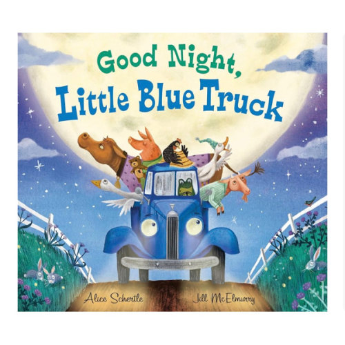 Good Night, Little Blue Truck: A Heartwarming Bedtime Story about Trucks, Farm Animals, and Friendship, For Kids (Ages 4-8)