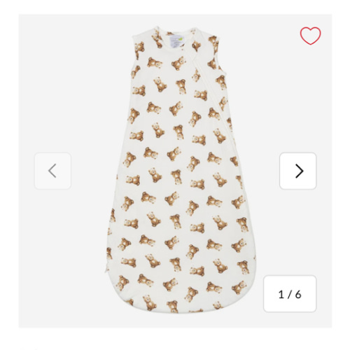 Sac de Nuit Bambou 0-36mois - Oursons – CLÉMENT