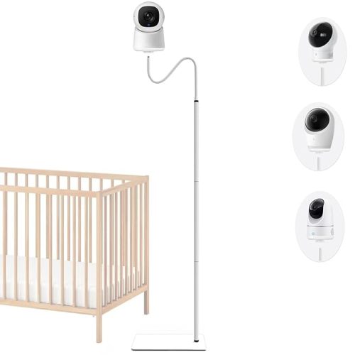 Baby Monitor Floor Stand Holder Mount Compactible for eufy E21,E30,Spaceview E110, Spaceview pro E210