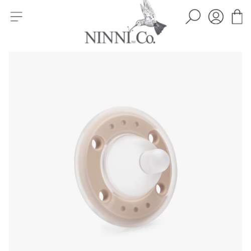 Ninni Pacifier Oatmeal 1 Pack